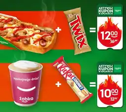 Żabka Zestaw zapiekanka + baton Twix Żabka oferta
