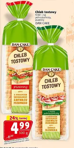 Prim Market Chleb tostowy pełnoziarnisty Dan Cake oferta