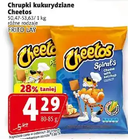 Prim Market Chrupki kukurydziane Cheetos różne rodzaje FRITO LAY oferta
