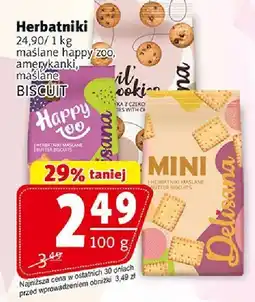 Prim Market Herbatniki maślane Happy zoo BISCUIT oferta