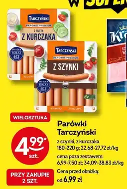Żabka Parówki Tarczyński oferta