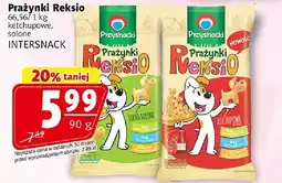 Prim Market Prażynki Reksio ketchupowe solone INTERSNACK oferta