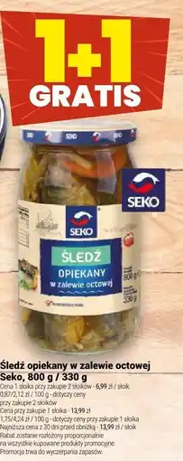 Twój Market Śledź opiekany w zalewie octowej Seko oferta