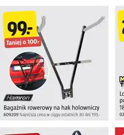 Jula Bagażnik rowerowy na hak holowniczy Hamron oferta