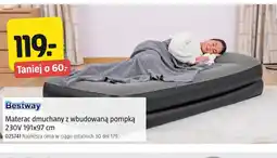 Jula Materac dmuchany z wbudowaną pompką Bestway oferta
