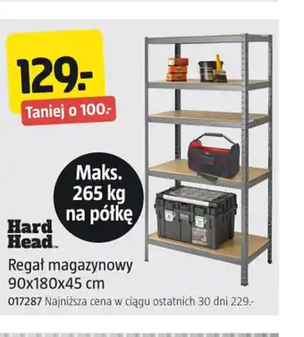 Jula Regał magazynowy Hard Head oferta