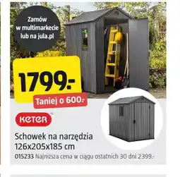 Jula Schowek na narzędzia Keter oferta