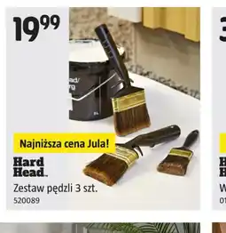 Jula Zestaw pędzli Hard Head oferta