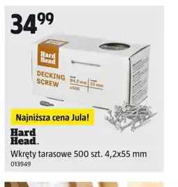 Jula Wkręty tarasowe Hard Head oferta