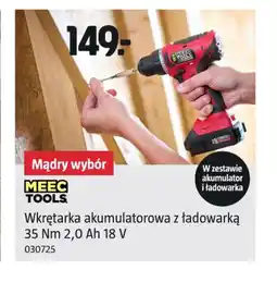 Jula Wkrętarka akumulatorowa z ładowarką Meec Tools oferta