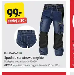 Jula Spodnie serwisowe męskie Bluewear oferta