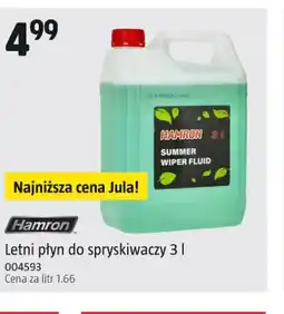 Jula Letni płyn do spryskiwaczy Hamron oferta