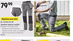 Jula Spodnie robocze męskie Bluewear oferta