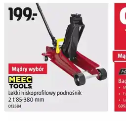 Jula Lekki niskoprofilowy podnośnik MEEC TOOLS oferta