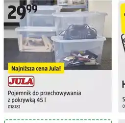 Jula Pojemnik do przechowywania z pokrywką Jula oferta