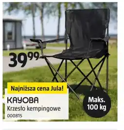 Jula Krzesło kempingowe Kayoba oferta