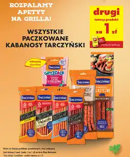 Biedronka Kabanosy Tarczyński paczkowane oferta