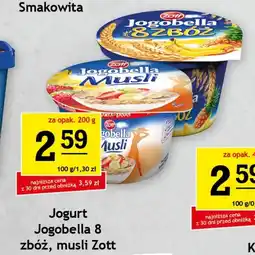Gram Market Jogurt jogobella 8 zbóż, musli zott oferta