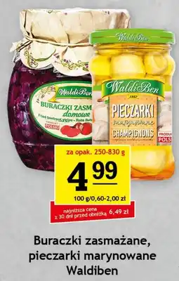 Gram Market Buraczki zasmażane, pieczarki marynowane waldiben oferta