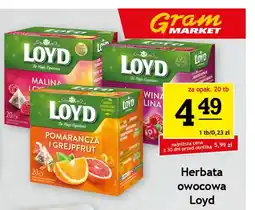 Herbata owocowa loyd