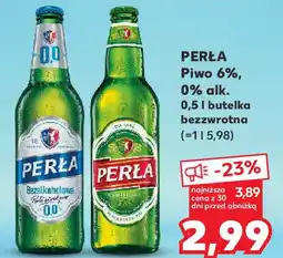 Kaufland Perła piwo 6%, 0% alk. oferta