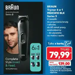 Braun trymer 6 w 1 mgk3410 blk series 3