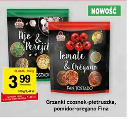 Gram Market Grzanki czosnek-pietruszka, pomidor-oregano fina oferta