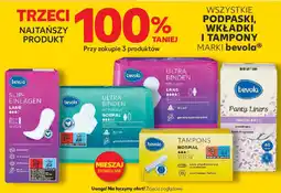 Kaufland Wszystkie podpaski, wkładki i tampony marki bevola oferta