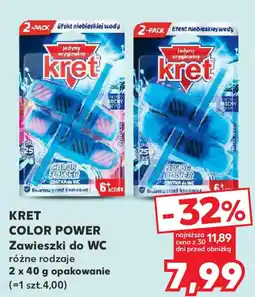 Kret color power zawieszki do wc
