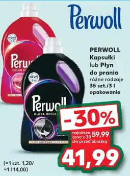 Kaufland Perwoll kapsułki lub płyn do prania oferta