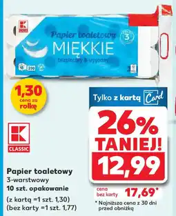 Kaufland Papier toaletowy oferta