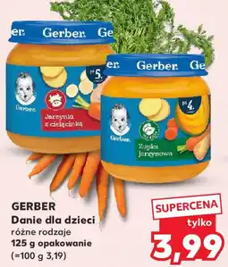 Kaufland Gerber danie dla dzieci oferta