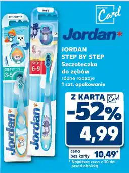Kaufland Jordan step by step szczoteczka do zębów oferta