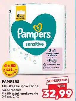 Kaufland Pampers chusteczki nawilżane oferta