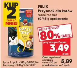 Kaufland Felix przysmak dla kotów oferta