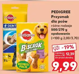 Kaufland Pedigree przysmak dla psów oferta