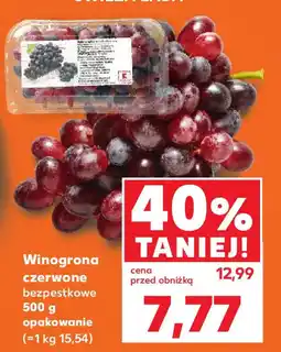 Kaufland Winogrona czerwone oferta