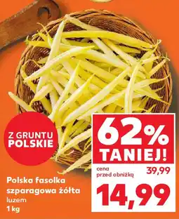 Kaufland Polska fasolka szparagowa żółta oferta