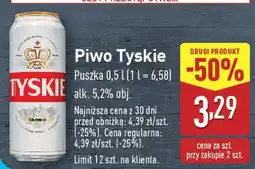 ALDI Piwo Tyskie oferta