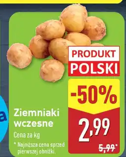 ALDI Ziemniaki wczesne oferta