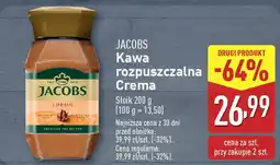 ALDI Jacobs kawa rozpuszczalna crema oferta