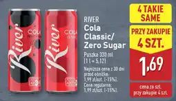 ALDI River cola classic/ zero sugar oferta