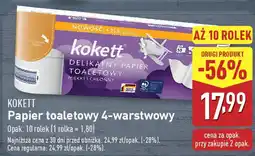ALDI Kokett papier toaletowy 4-warstwowy oferta