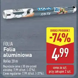 ALDI Folia folia aluminiowa oferta