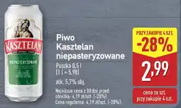 ALDI Piwo Kasztelan niepasteryzowane oferta