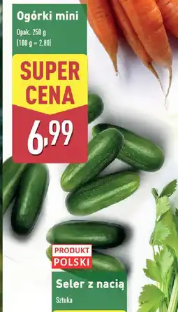ALDI Ogórki mini oferta