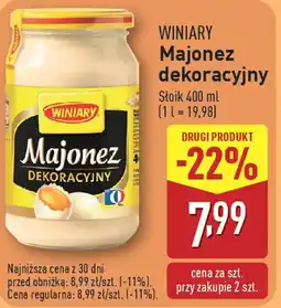 ALDI Winiary majonez dekoracyjny oferta