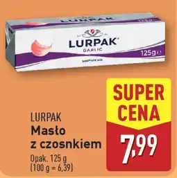 ALDI Lurpak masło z czosnkiem oferta