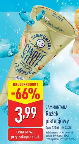 Sammontana rożek pistacjowy