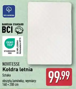 ALDI Novitesse kołdra letnia oferta